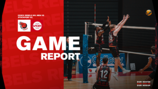 Game report volleyball graphic