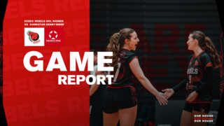 Game report volleyball women graphic