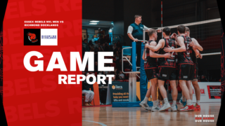 essex rebels NVL men game report graphic