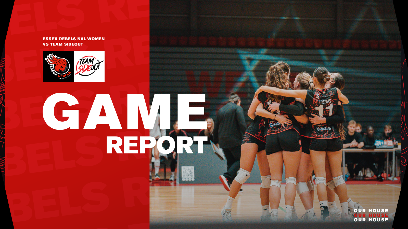 REBELS VOLLEYBALL GAME REPORT VS TEAM SIDEOUT