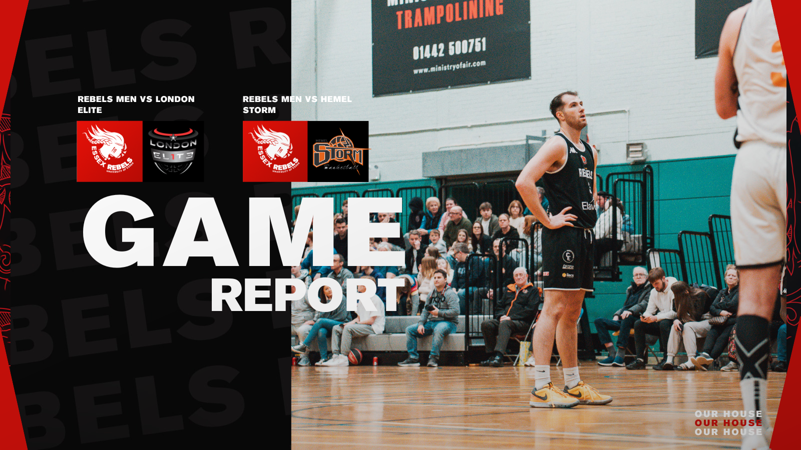 ESSEX REBELS D1 MEN game report