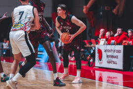 BEN WINTER HOLDING THE BALL