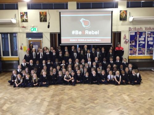 BeARebel Junior basketball teams