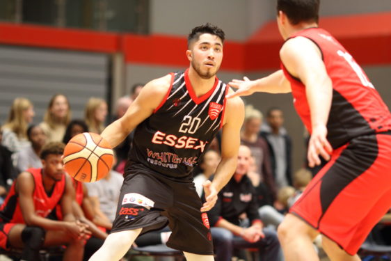 Essex Rebels basketball game at the Sport Arena