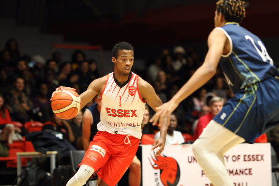 Basketball match game at the Arena