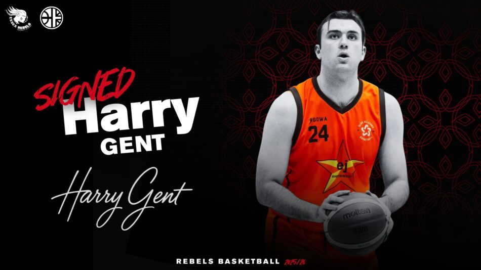Harry Gent announcement graphic
