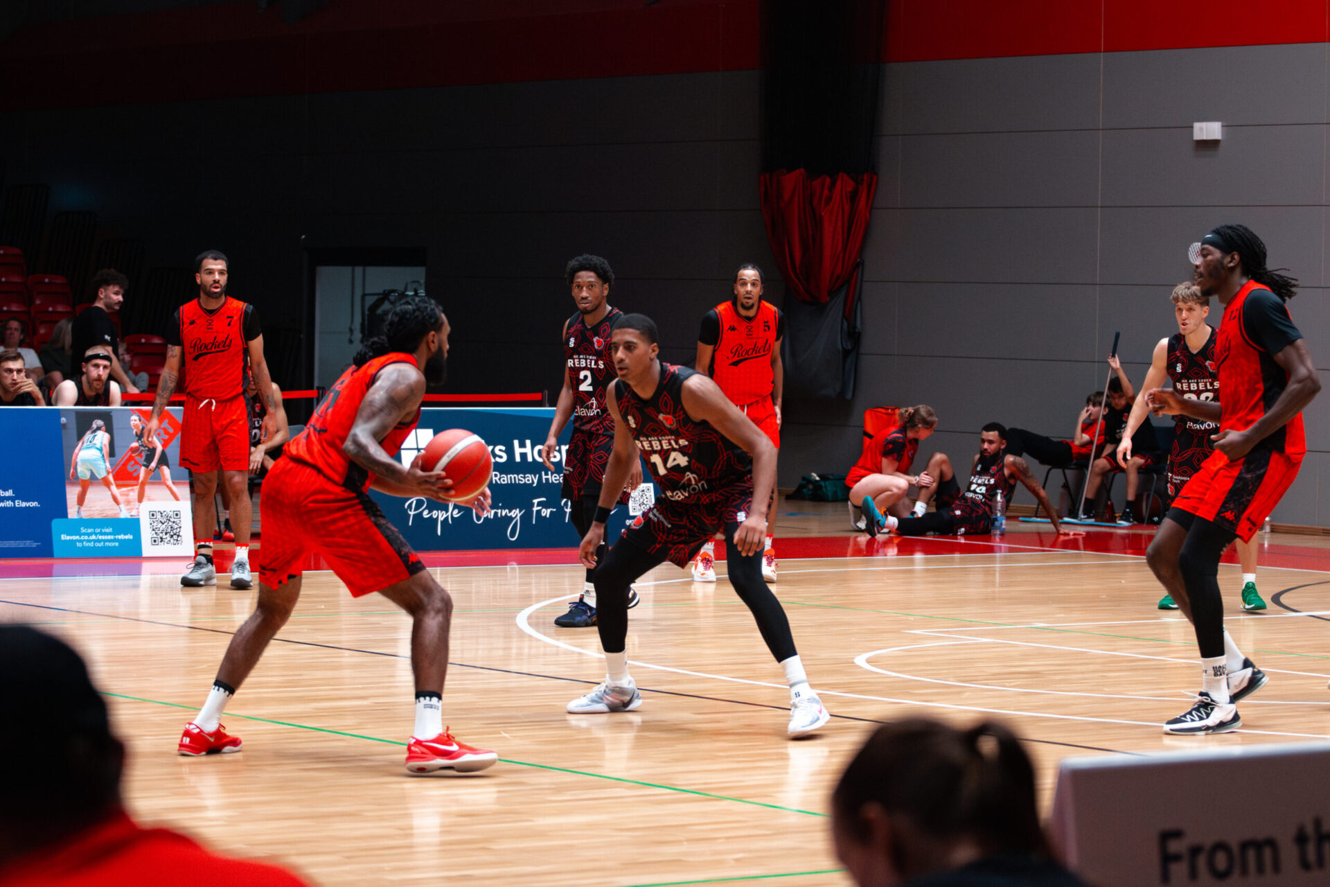 remy udeh defending against reading rockets player