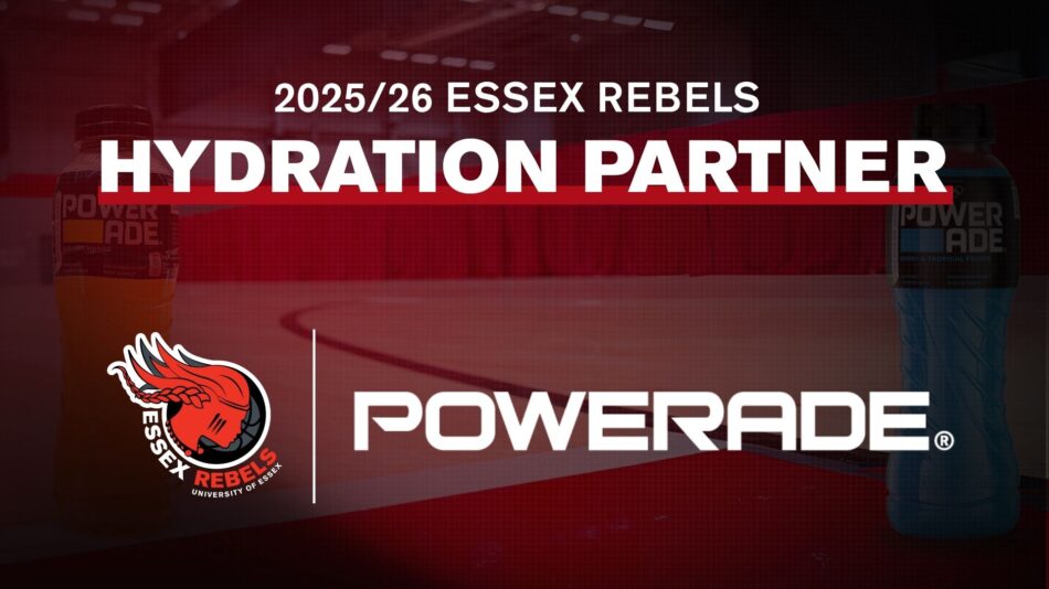 Powerade Announcement - Official hydration partner of the essex rebels
