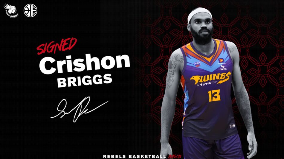 crishon briggs announcement graphic
