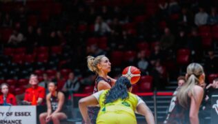 Maria blazejewski shooting free throw