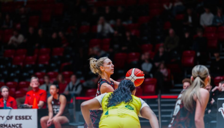Maria blazejewski shooting free throw