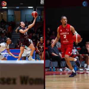 Paige Meyer layup & Miles Brown dribbling