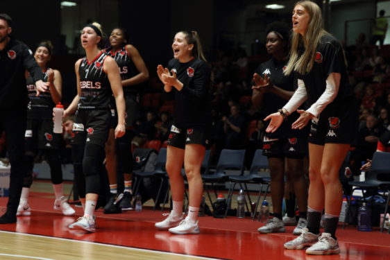 Essex Rebels cheering up