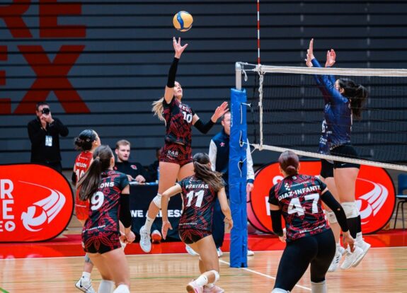 Women's Rebels On Court action shot
