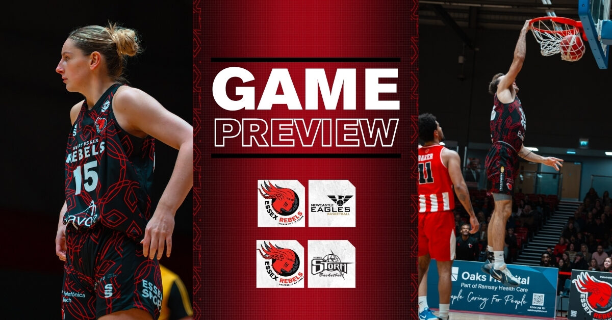 Game preview graphic - Doubleheader 7 March 2026