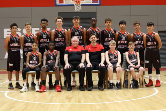Essex Rebels Juniors boys team